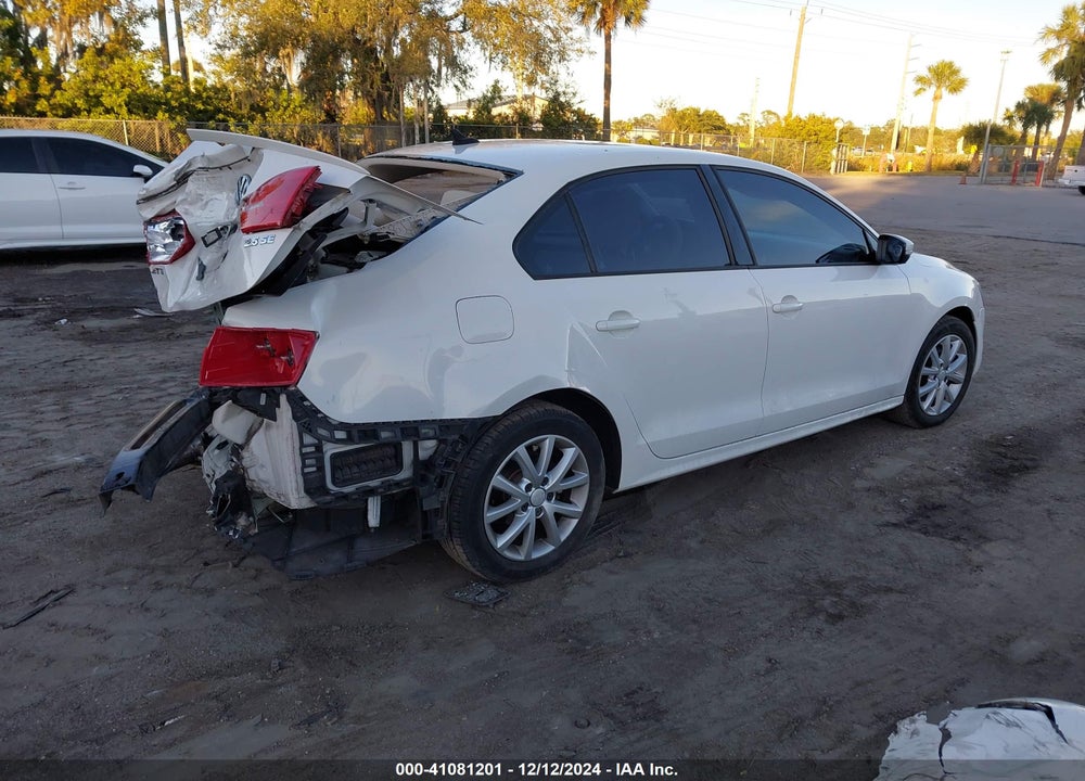 2012 VOLKSWAGEN JETTA VIN: 3VWDX7AJ4CM369620