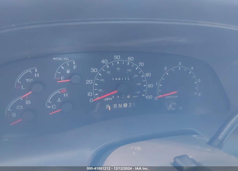 2001 FORD EXCURSION XLT VIN: 1FMNU41S91EB18761