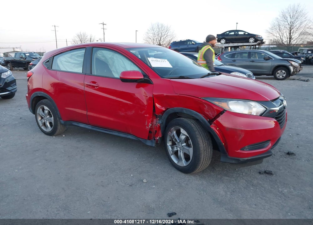 2017 HONDA HR-V LX VIN: 3CZRU6H3XHG706066