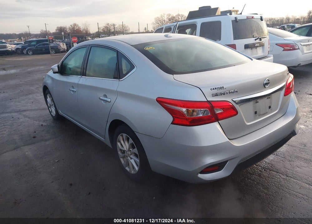 2017 NISSAN SENTRA SV VIN: 3N1AB7AP3HY340931