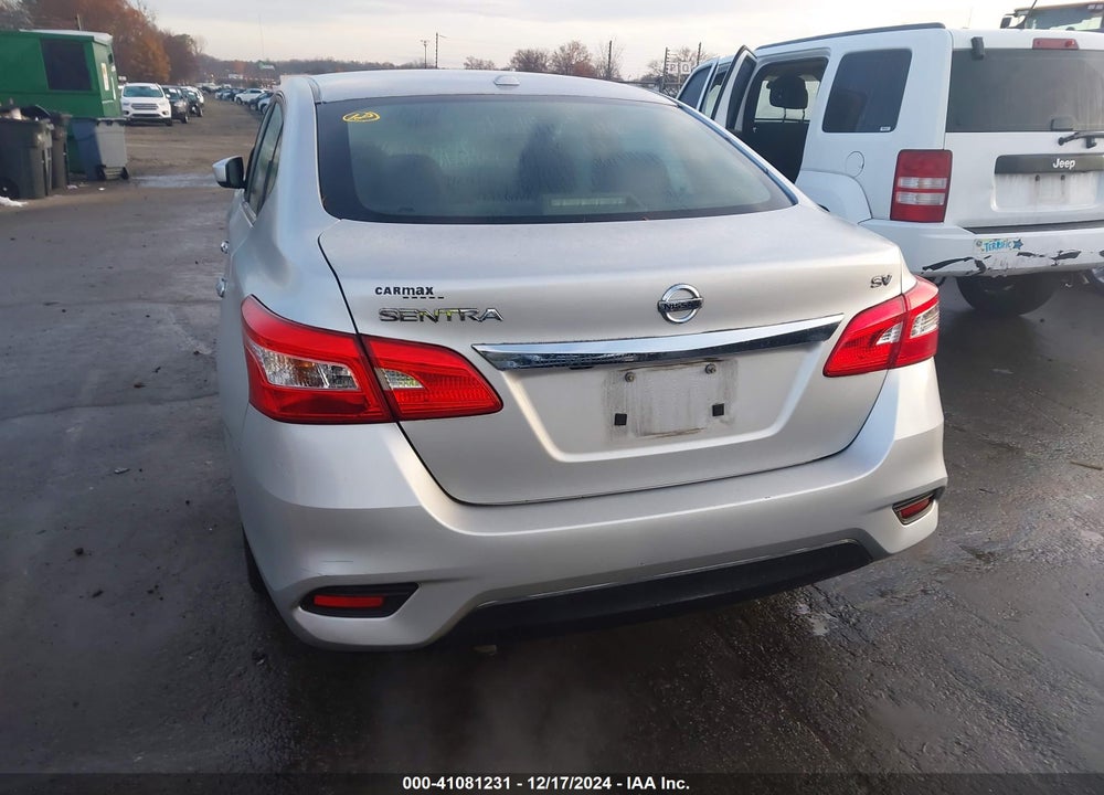 2017 NISSAN SENTRA SV VIN: 3N1AB7AP3HY340931