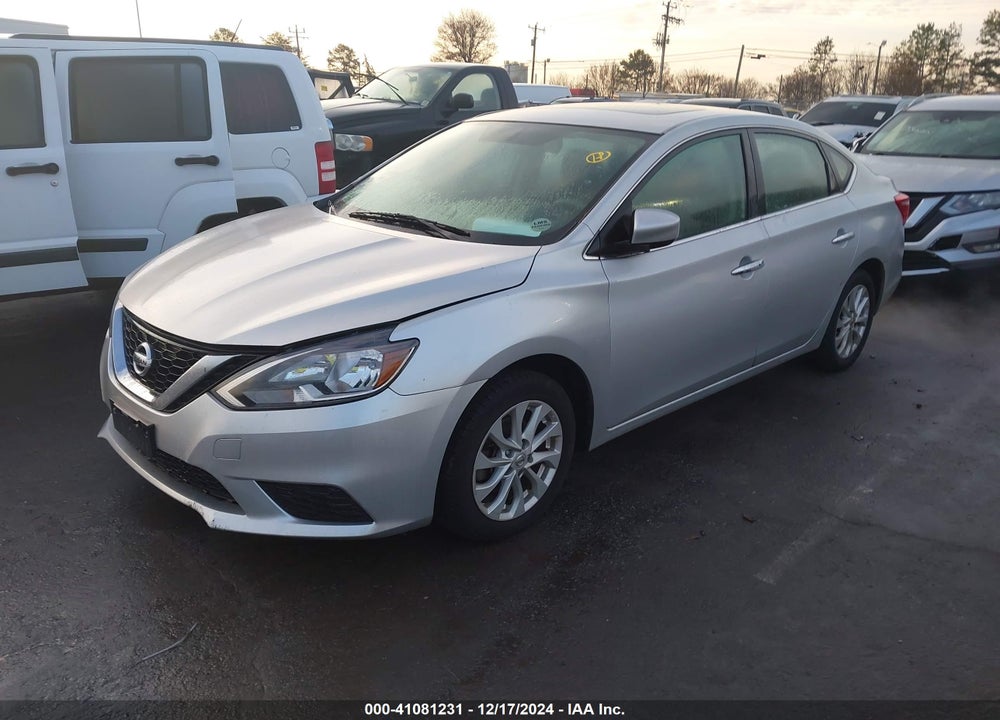 2017 NISSAN SENTRA SV VIN: 3N1AB7AP3HY340931
