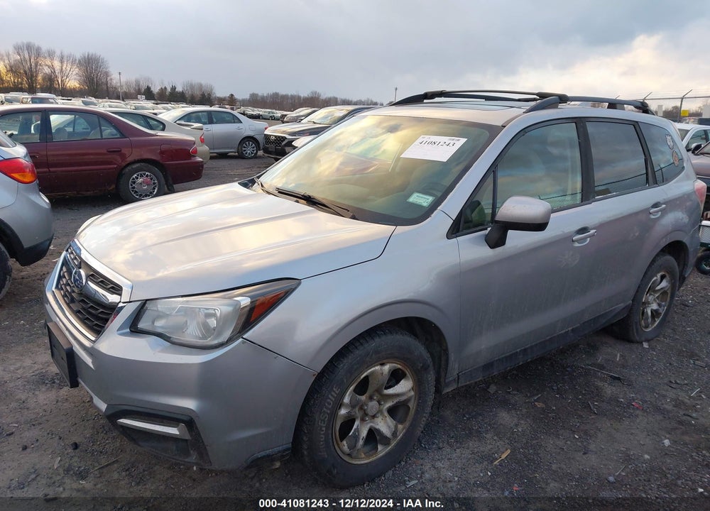 2018 SUBARU FORESTER 2.5I PREMIUM VIN: JF2SJAEC3JH433024