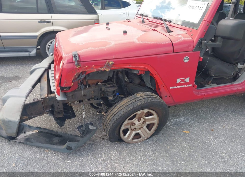 2008 JEEP WRANGLER X VIN: 1J4FA24168L632561