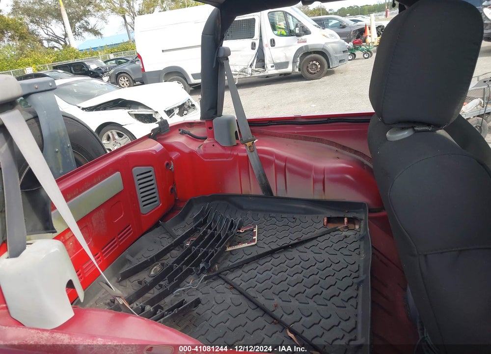 2008 JEEP WRANGLER X VIN: 1J4FA24168L632561