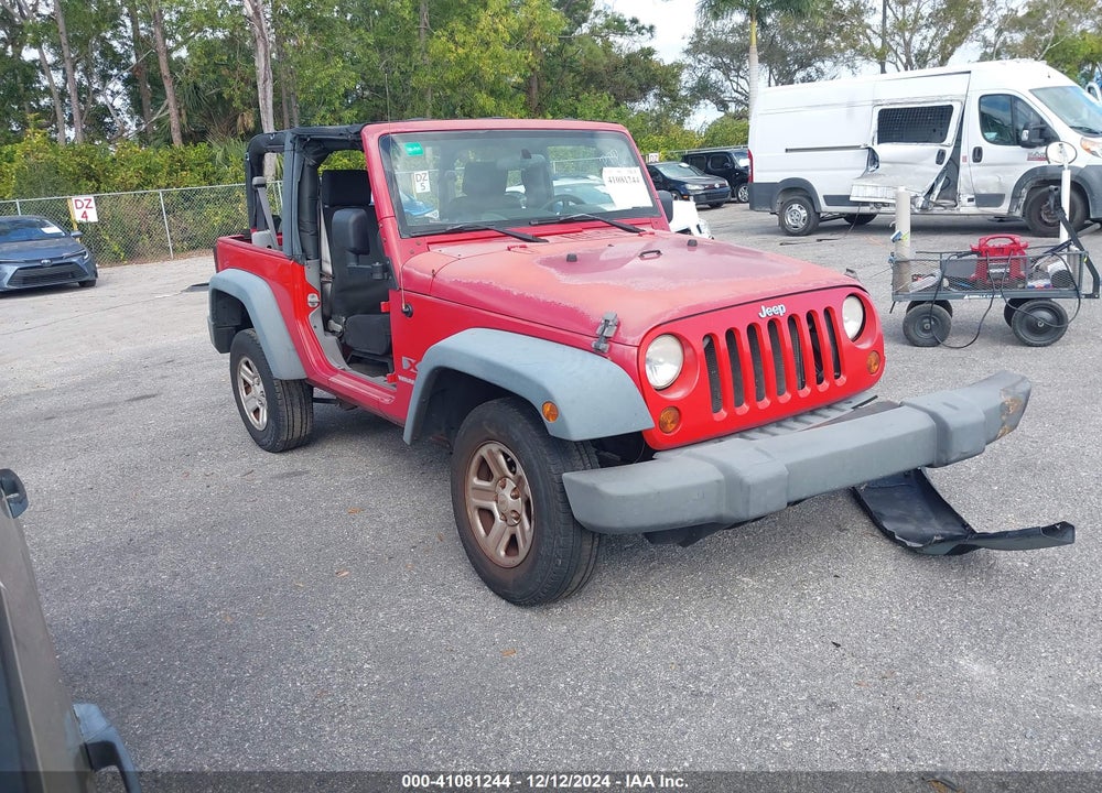 2008 JEEP WRANGLER X VIN: 1J4FA24168L632561
