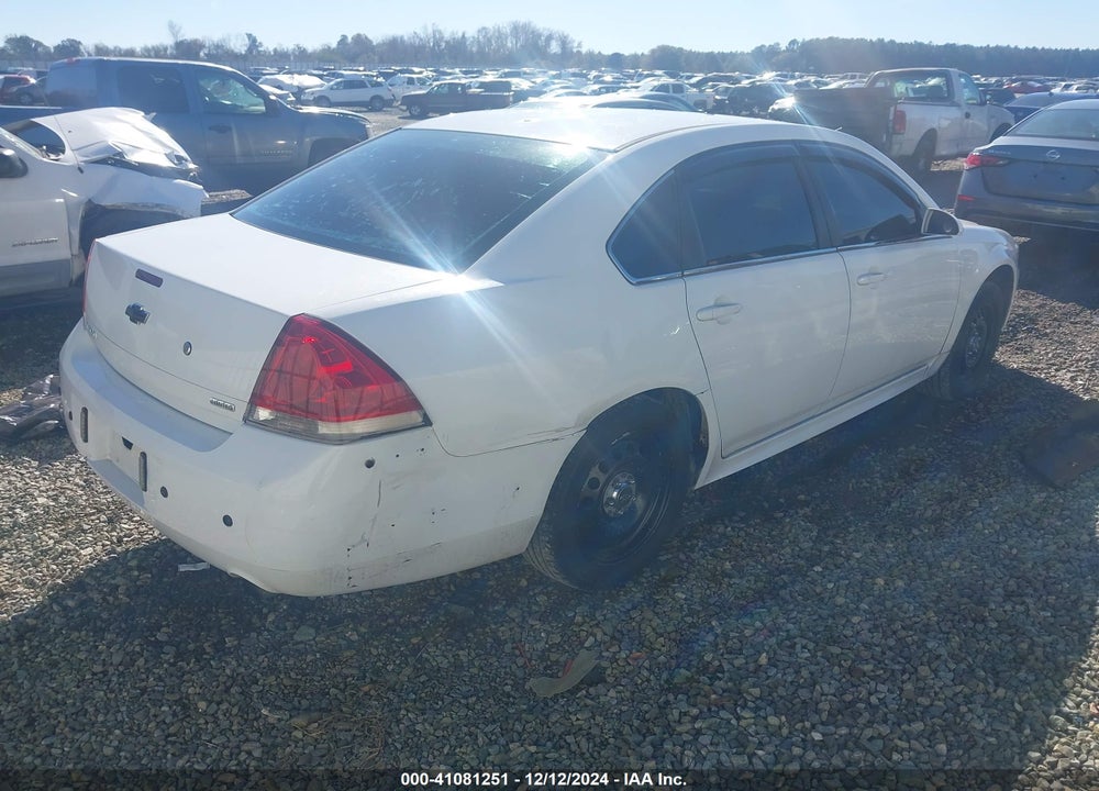 2014 CHEVROLET IMPALA LIMITED POLICE VIN: 2G1WD5E30E1176517