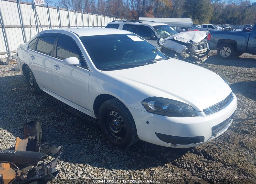 2014 CHEVROLET IMPALA LIMITED POLICE VIN: 2G1WD5E30E1176517