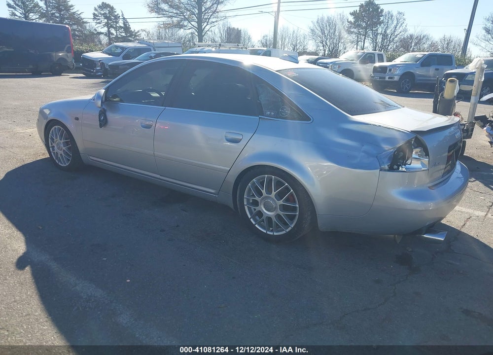 2004 AUDI A6 2.7T VIN: WAULD64B14N029819