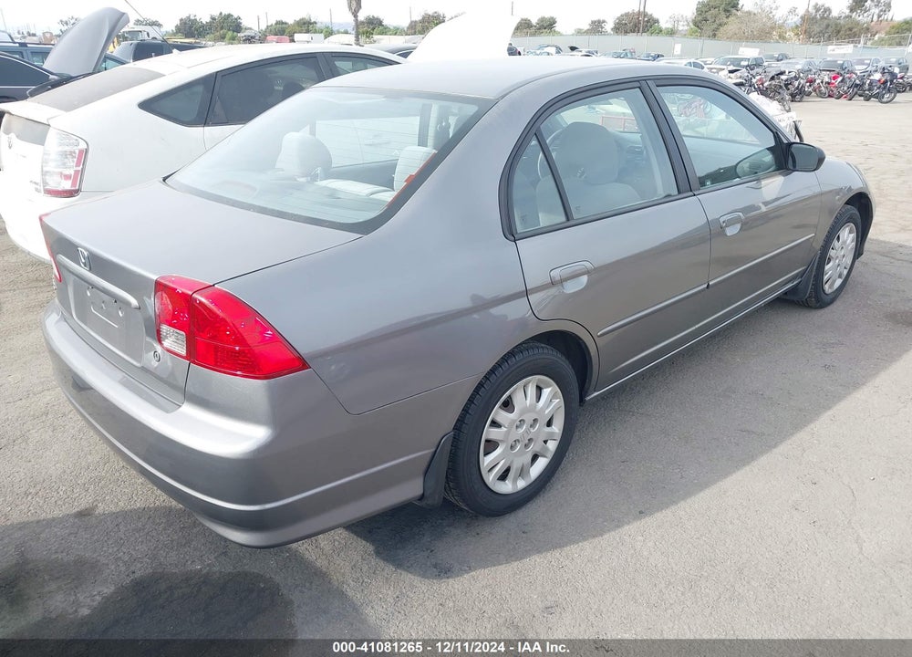 2005 HONDA CIVIC LX VIN: 2HGES16565H603175