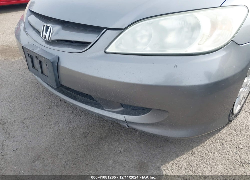 2005 HONDA CIVIC LX VIN: 2HGES16565H603175