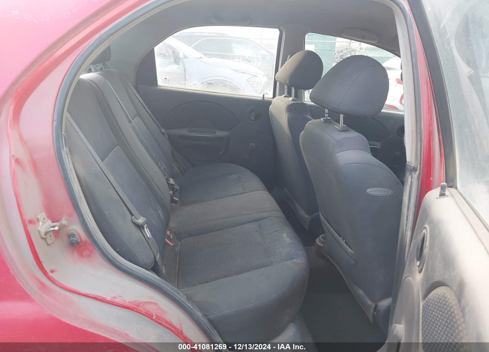 2006 CHEVROLET AVEO LS VIN: KL1TD56606B561930