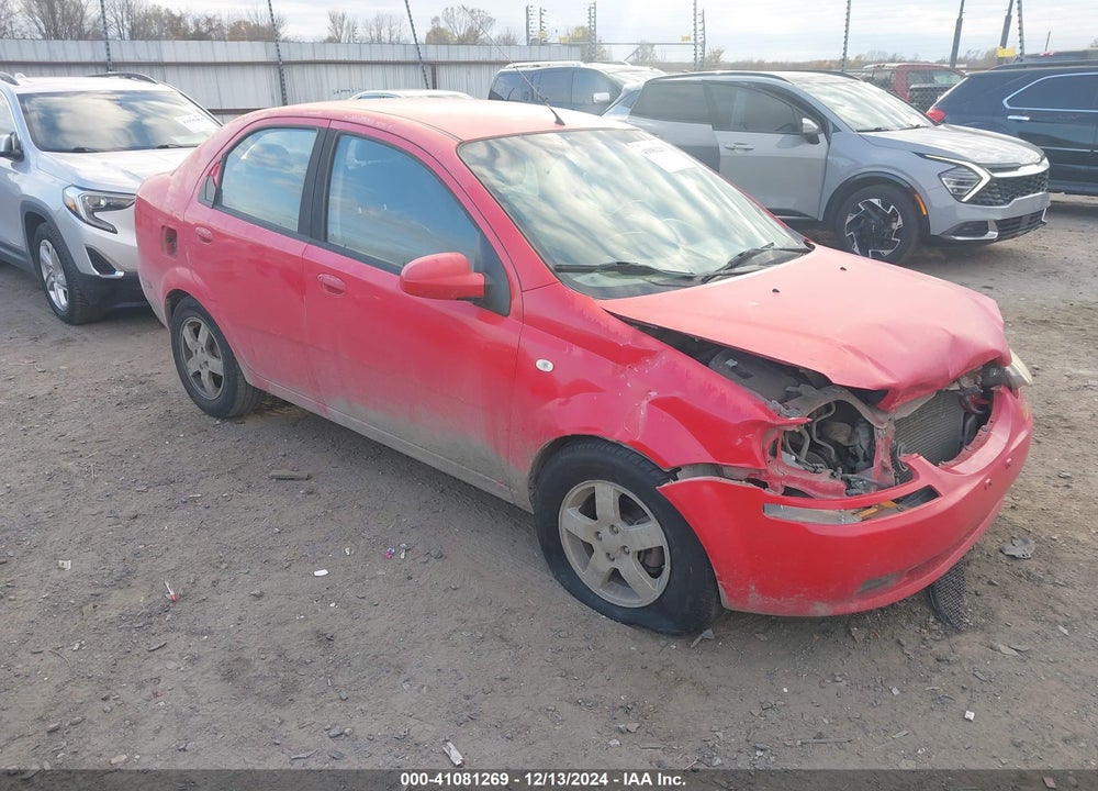 2006 CHEVROLET AVEO LS VIN: KL1TD56606B561930