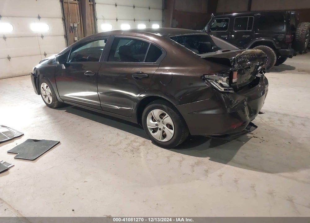 2014 HONDA CIVIC LX VIN: 2HGFB2F59EH516610