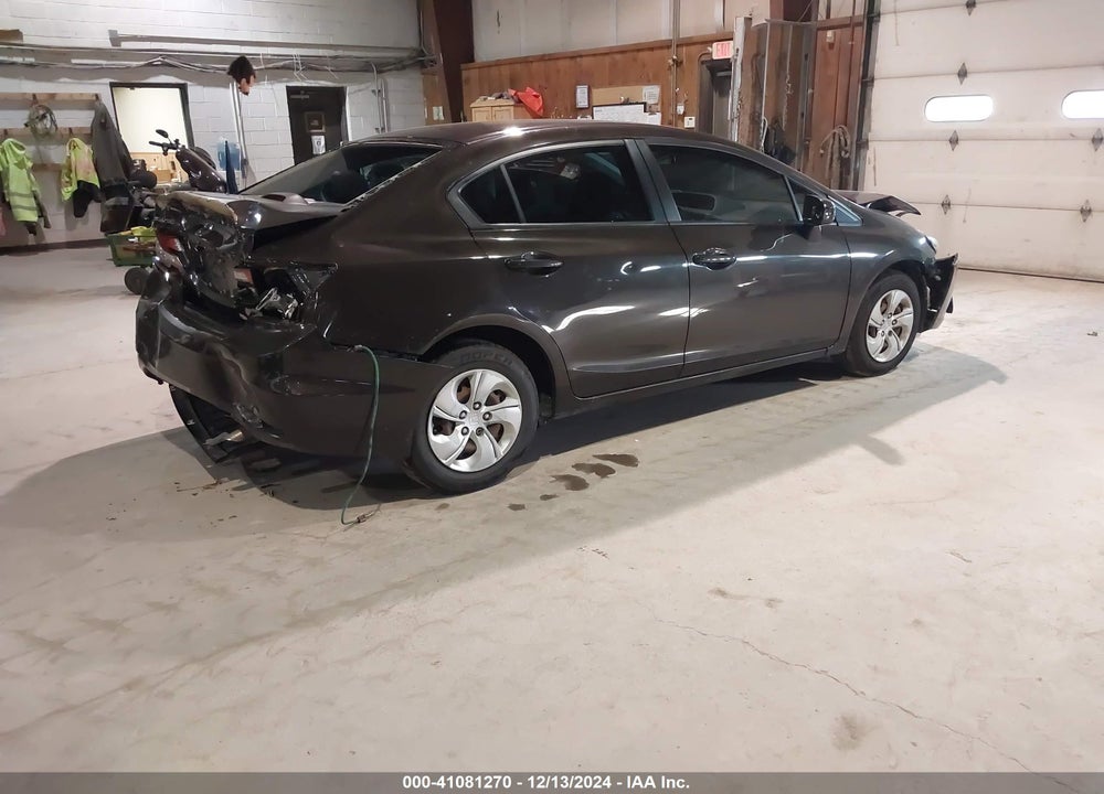 2014 HONDA CIVIC LX VIN: 2HGFB2F59EH516610
