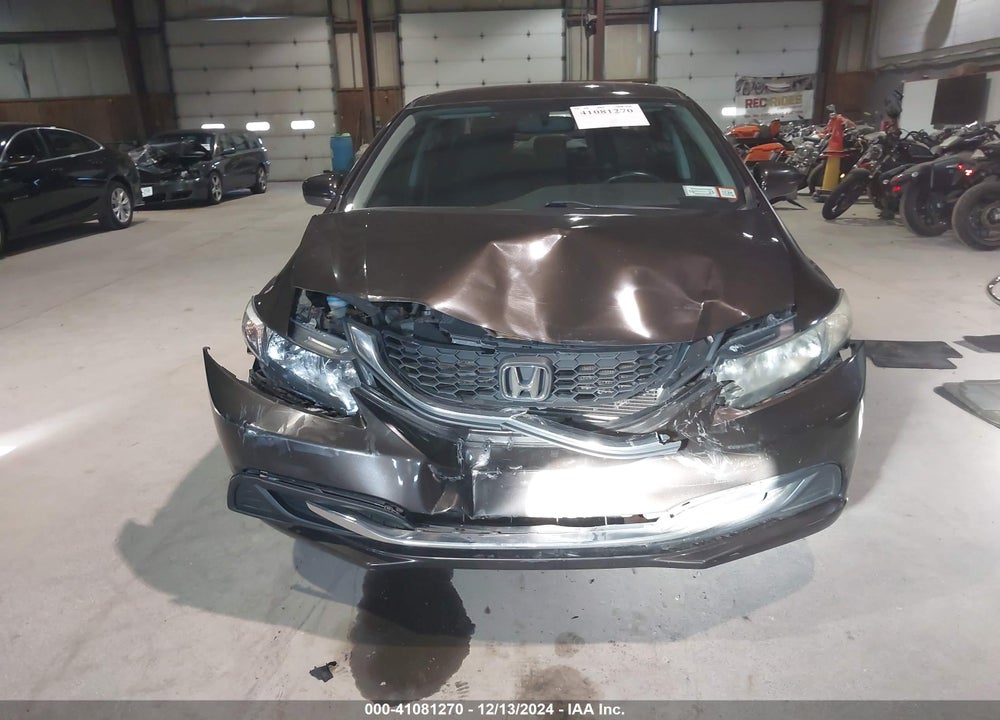 2014 HONDA CIVIC LX VIN: 2HGFB2F59EH516610