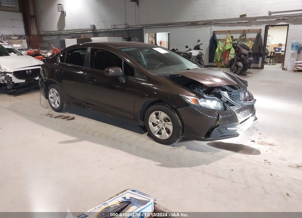 2014 HONDA CIVIC LX VIN: 2HGFB2F59EH516610