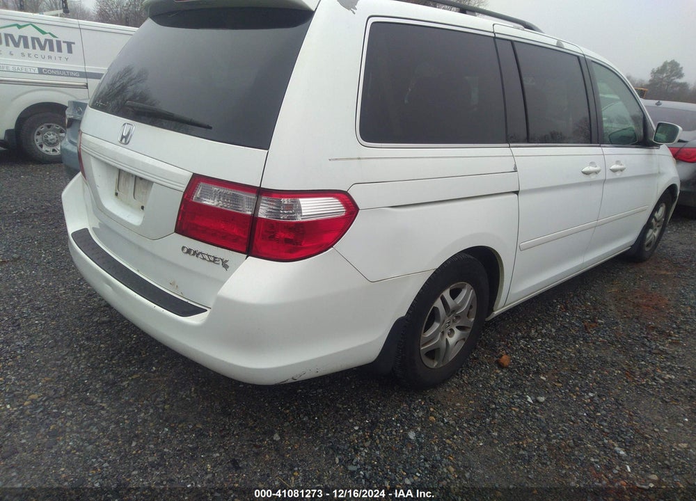 2005 HONDA ODYSSEY EX-L VIN: 5FNRL38755B117454