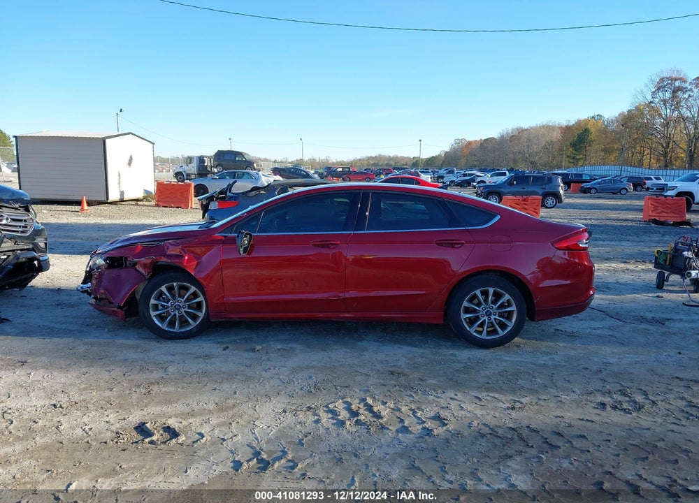 2017 FORD FUSION SE VIN: 3FA6P0H75HR339183