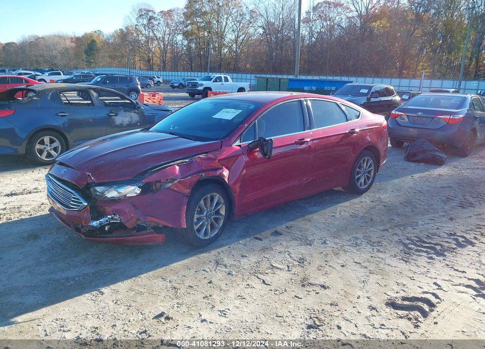 2017 FORD FUSION SE VIN: 3FA6P0H75HR339183