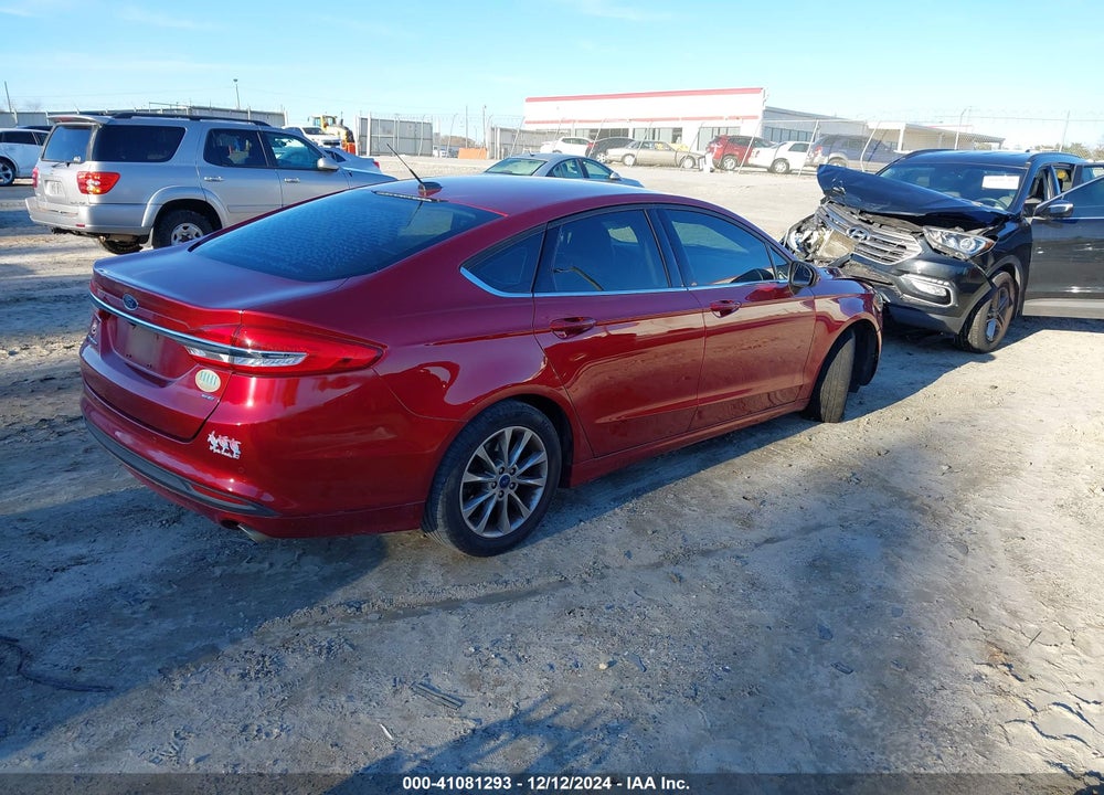 2017 FORD FUSION SE VIN: 3FA6P0H75HR339183