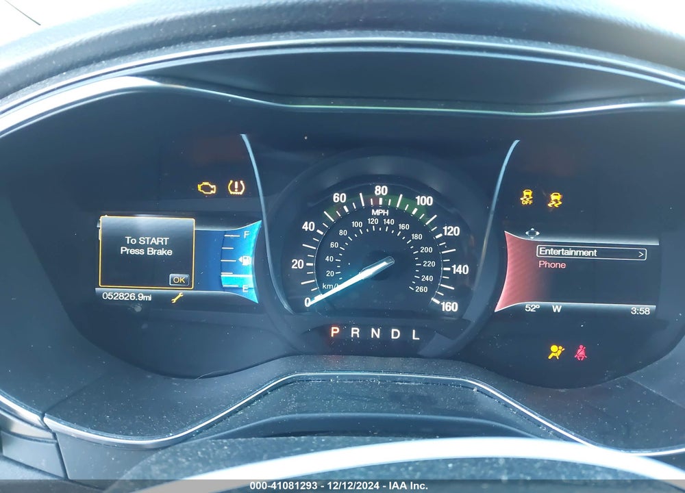 2017 FORD FUSION SE VIN: 3FA6P0H75HR339183