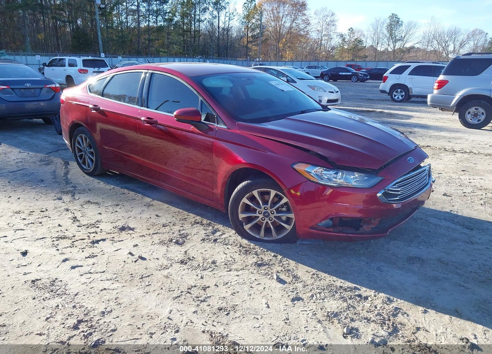 2017 FORD FUSION SE VIN: 3FA6P0H75HR339183