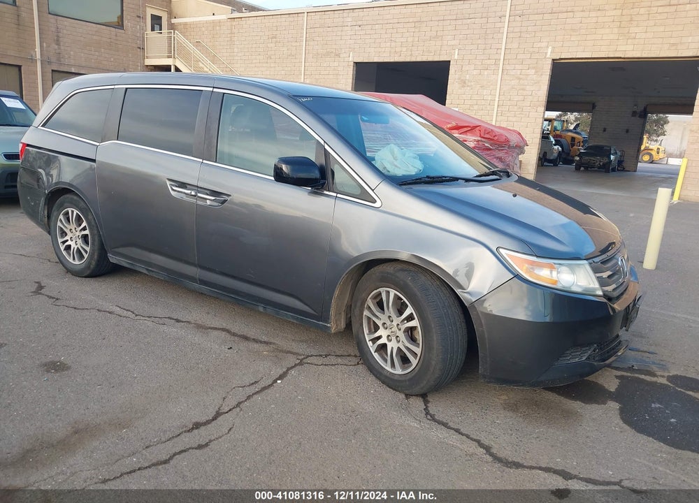 2013 HONDA ODYSSEY EX VIN: 5FNRL5H49DB027532