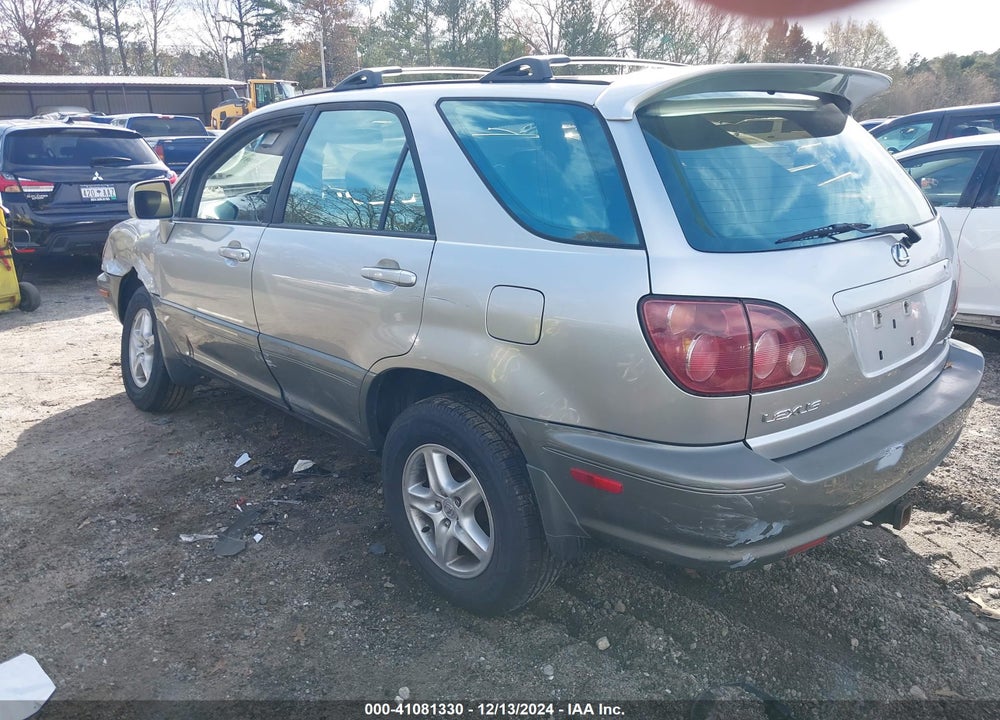 2000 LEXUS RX 300 VIN: JT6GF10U1Y0080272