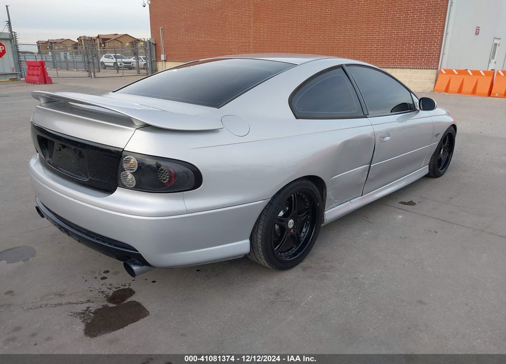 2005 PONTIAC GTO VIN: 6G2VX12UX5L406825