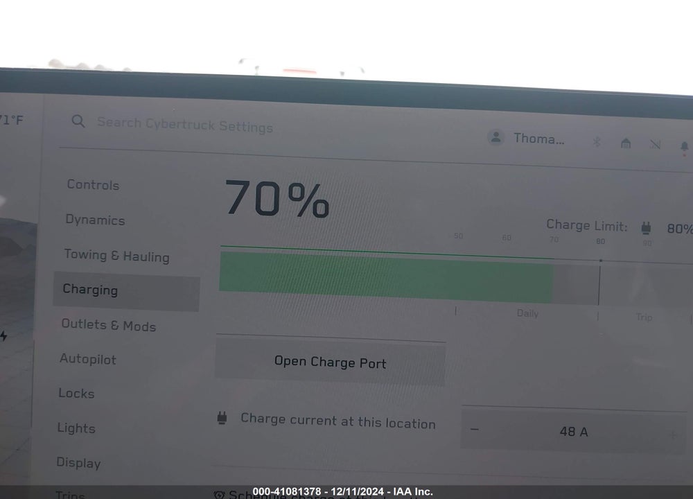 2024 TESLA CYBERTRUCK ALL-WHEEL DRIVE VIN: 7G2CEHEDXRA001514