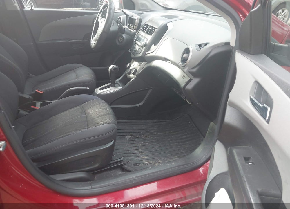 2012 CHEVROLET SONIC 2LT VIN: 1G1JC6SH6C4152713