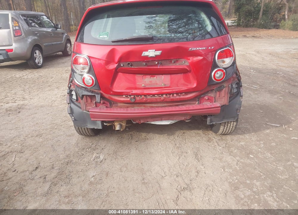 2012 CHEVROLET SONIC 2LT VIN: 1G1JC6SH6C4152713