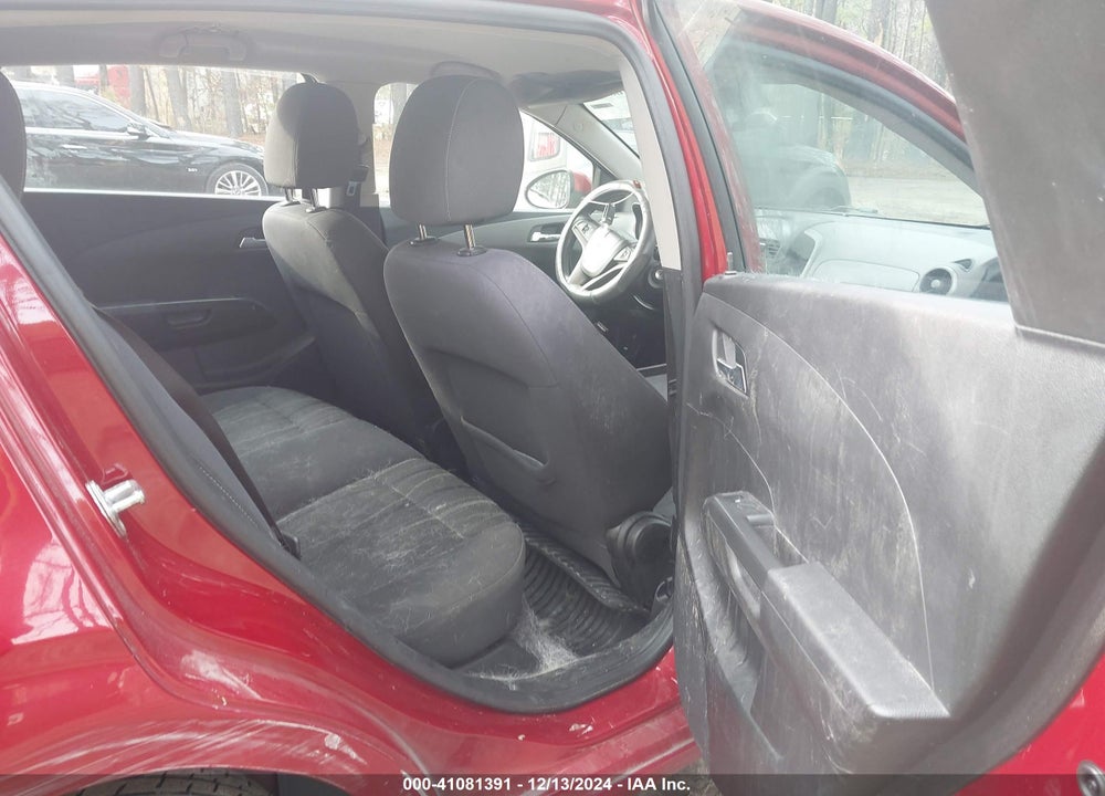 2012 CHEVROLET SONIC 2LT VIN: 1G1JC6SH6C4152713