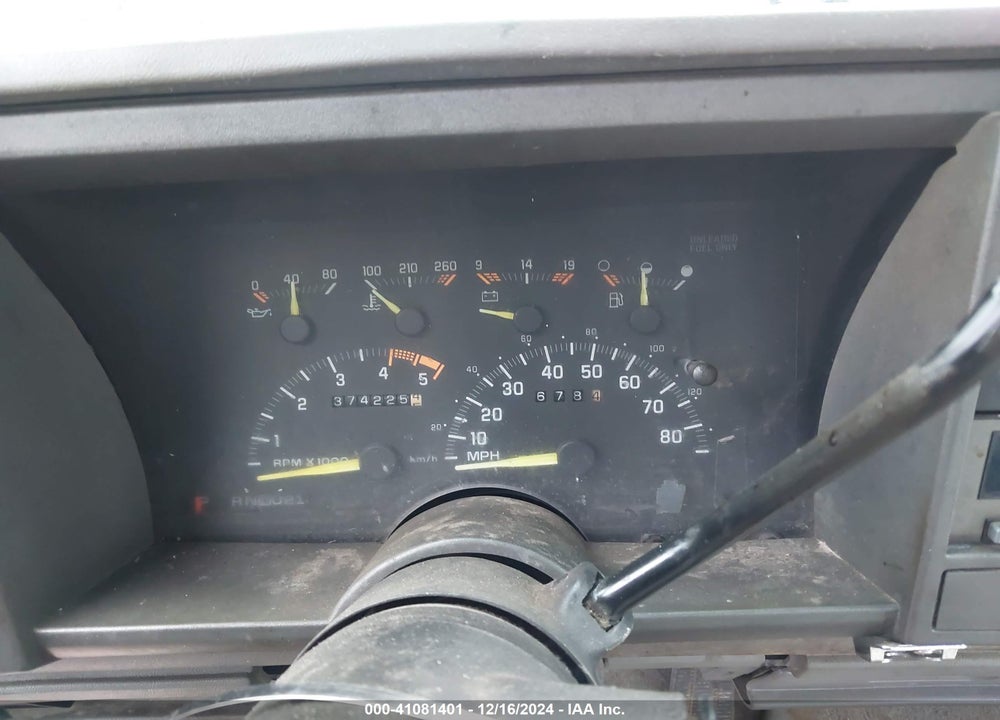 1994 CHEVROLET GMT-400 K1500 VIN: 1GCEK14K2RZ103303