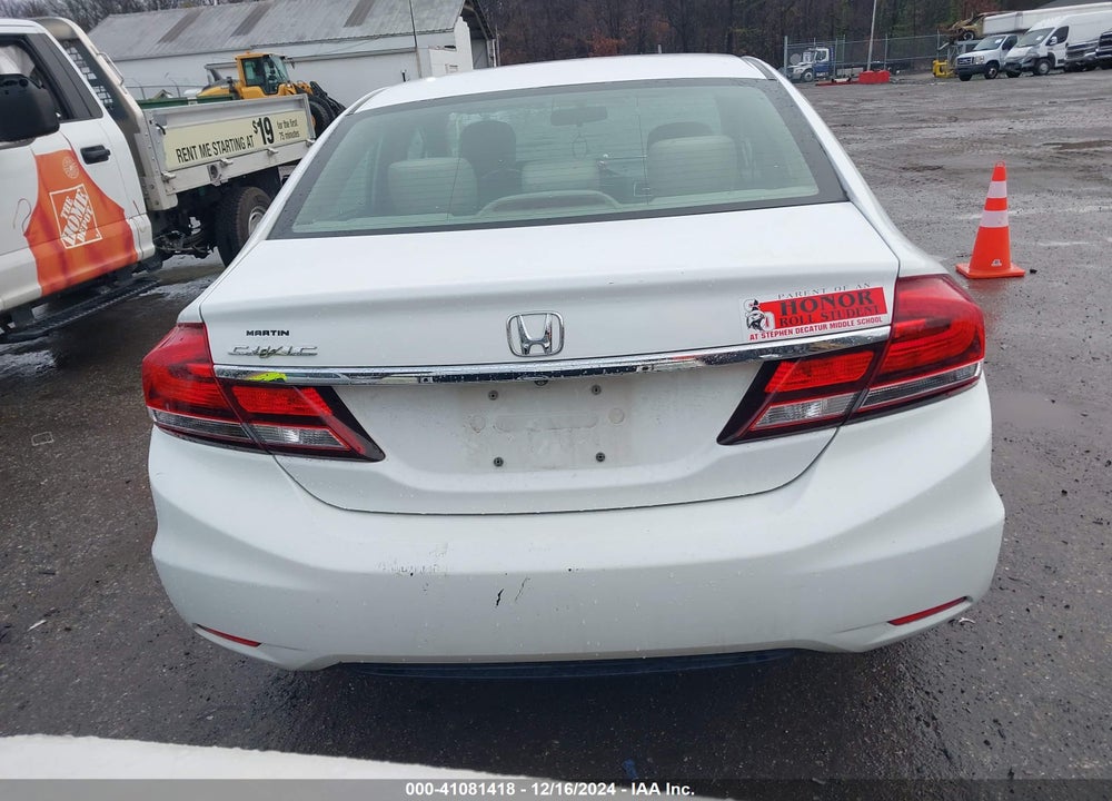 2013 HONDA CIVIC VIN: 19XFB2F50DE202188