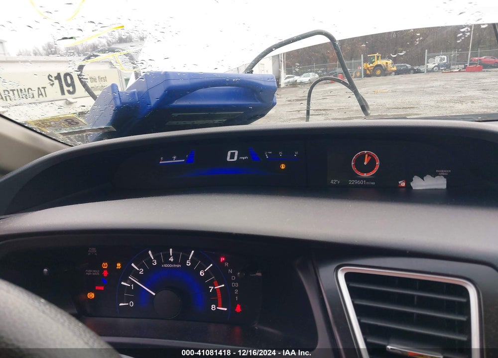 2013 HONDA CIVIC VIN: 19XFB2F50DE202188