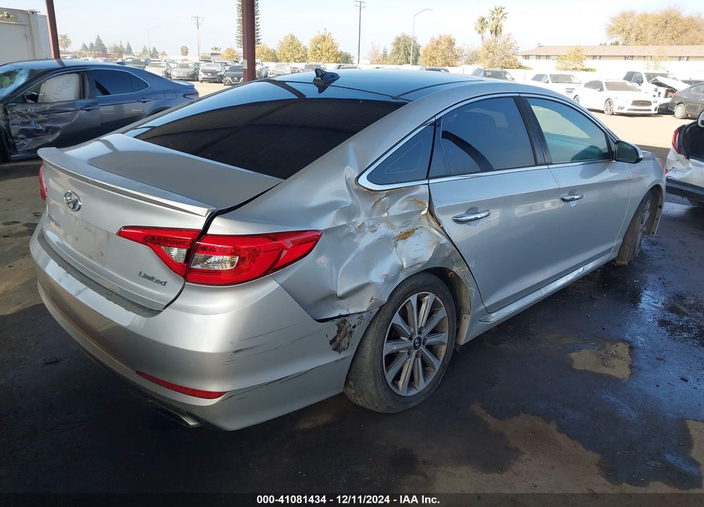 2016 HYUNDAI SONATA LIMITED VIN: 5NPE34AF4GH274550