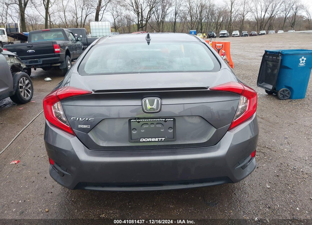 2018 HONDA CIVIC EX-T VIN: JHMFC1F36JX018454