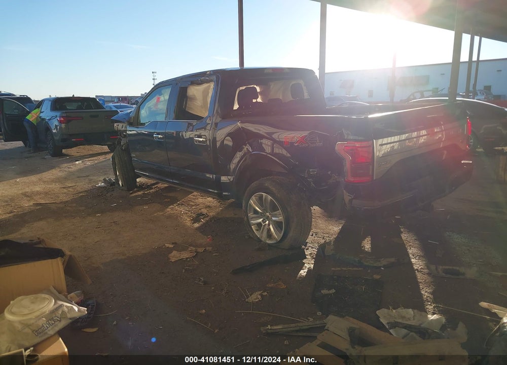 2016 FORD F-150 VIN: 1FTEW1EG9GFB61891