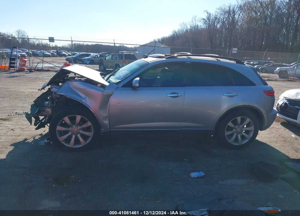 2003 INFINITI FX35 VIN: JNRAS08W33X000769