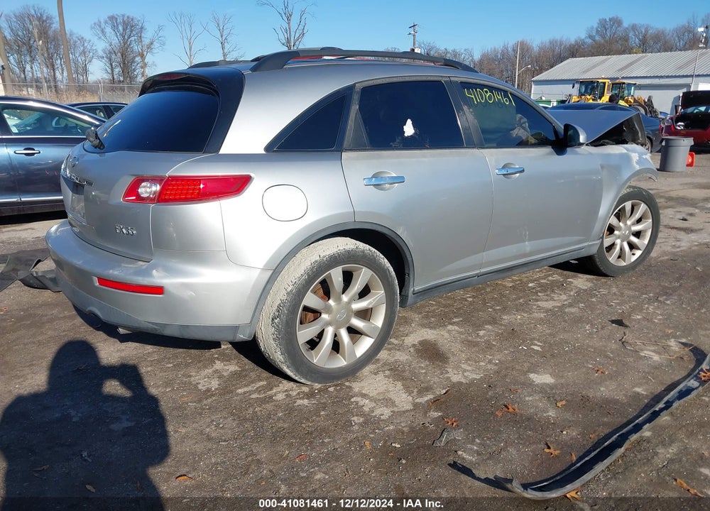 2003 INFINITI FX35 VIN: JNRAS08W33X000769