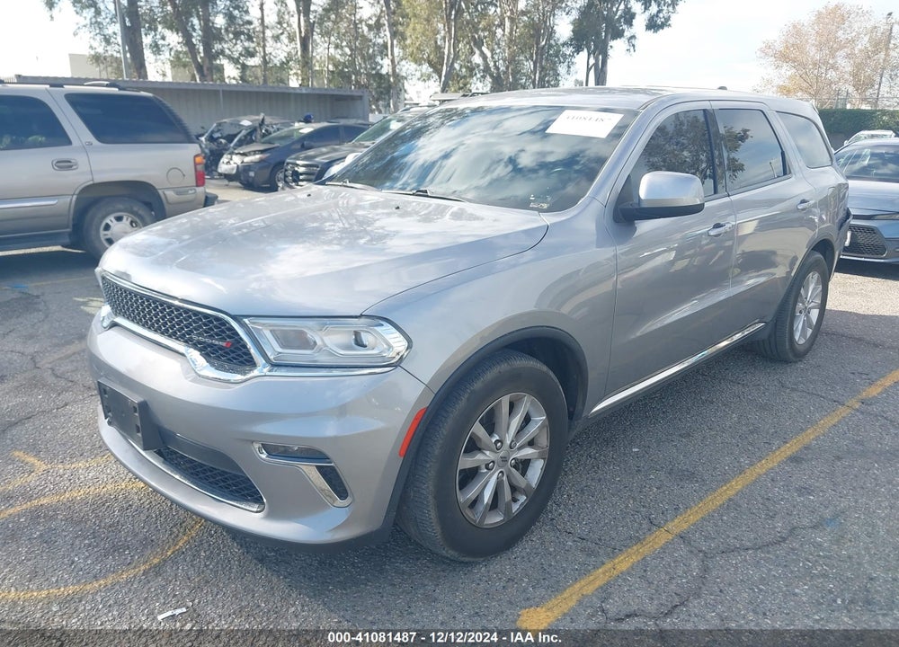 2021 DODGE DURANGO SXT RWD VIN: 1C4RDHAG2MC762076