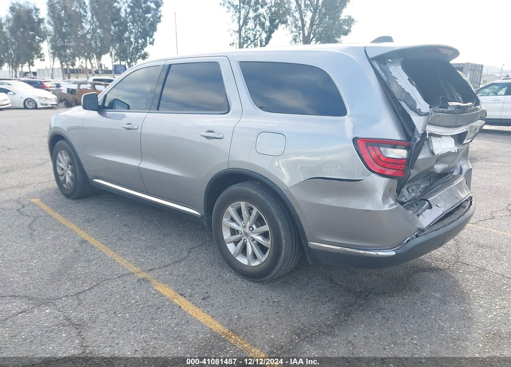 2021 DODGE DURANGO SXT RWD VIN: 1C4RDHAG2MC762076