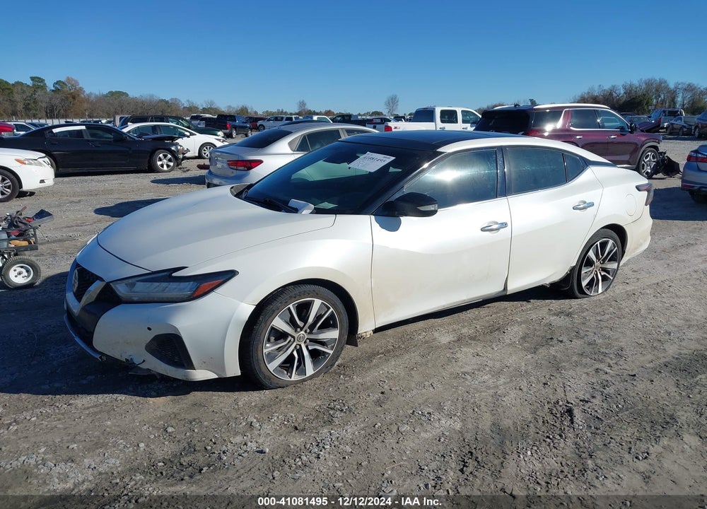 2020 NISSAN MAXIMA SL XTRONIC CVT VIN: 1N4AA6DV3LC384844