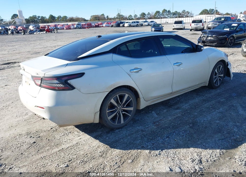 2020 NISSAN MAXIMA SL XTRONIC CVT VIN: 1N4AA6DV3LC384844