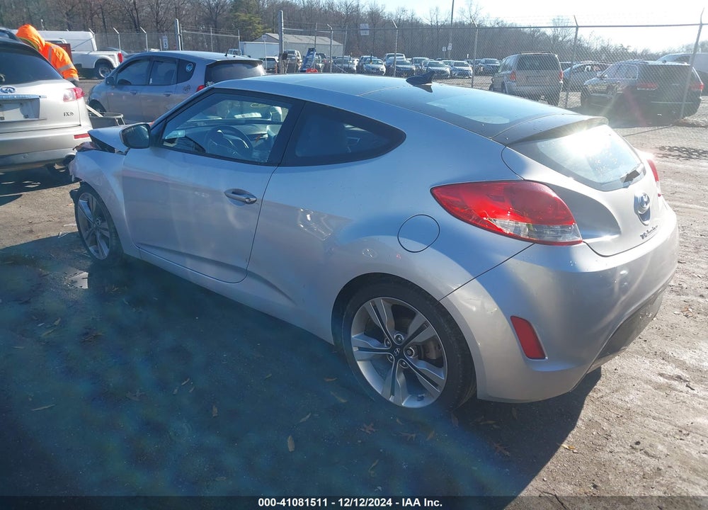 2016 HYUNDAI VELOSTER VIN: KMHTC6AD7GU272441