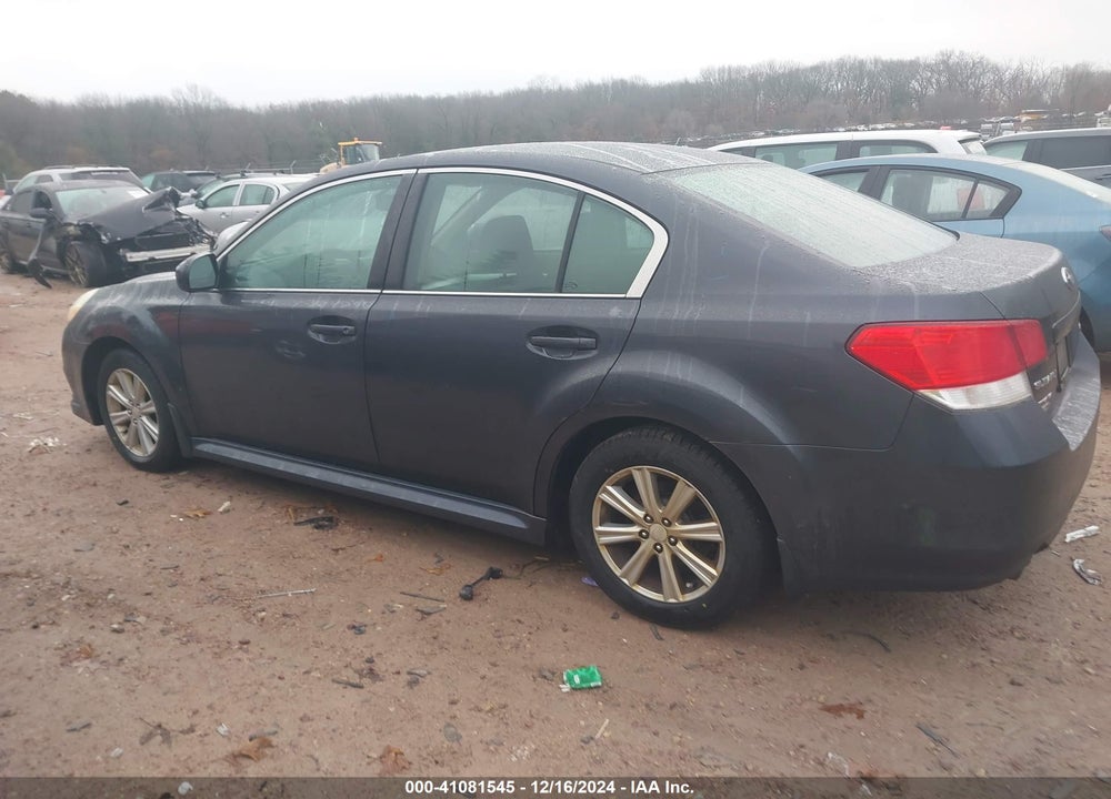 2012 SUBARU LEGACY 2.5I PREMIUM VIN: 4S3BMBC65C3011894