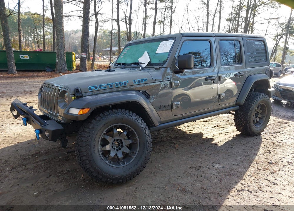 2022 JEEP WRANGLER UNLIMITED SPORT S 4X4 VIN: 1C4HJXDG5NW240844