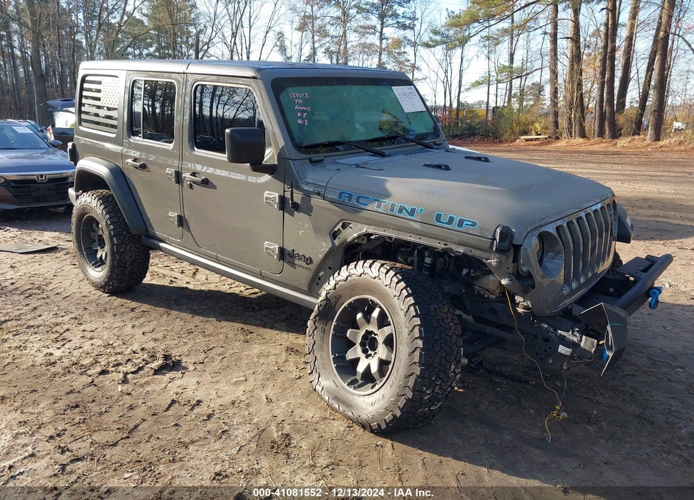 2022 JEEP WRANGLER UNLIMITED SPORT S 4X4 VIN: 1C4HJXDG5NW240844